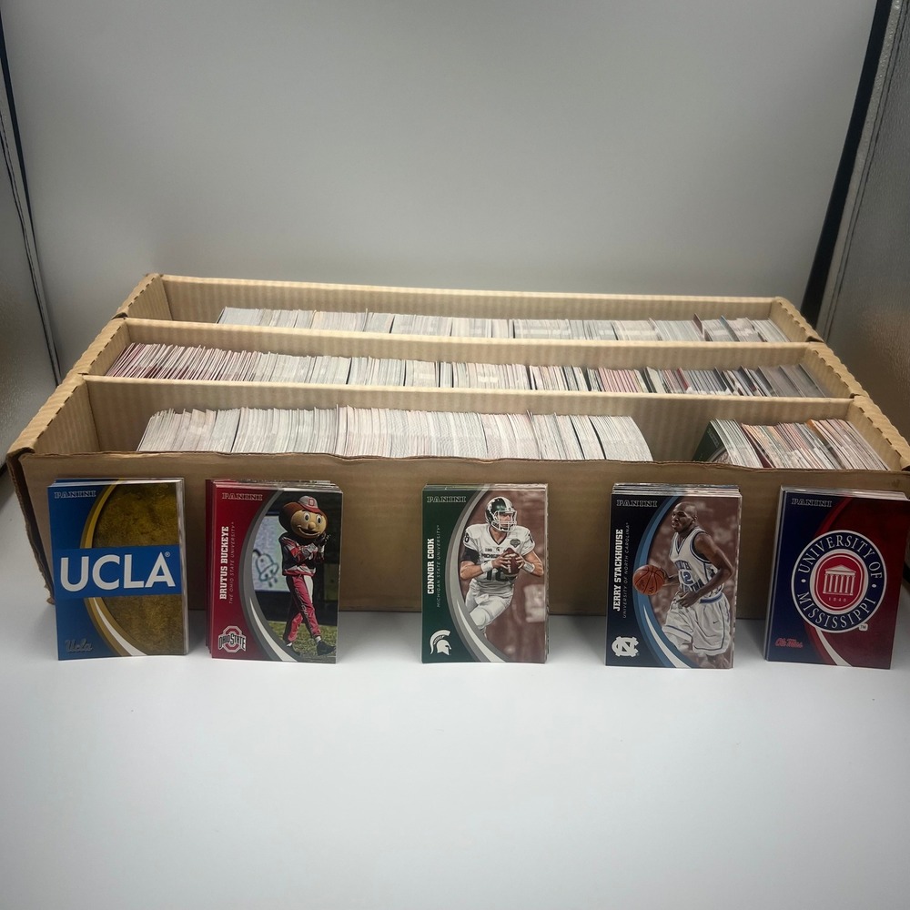 Panini College Football Cards Collection‎ Multiples Teams Lot Over 600+ Cards